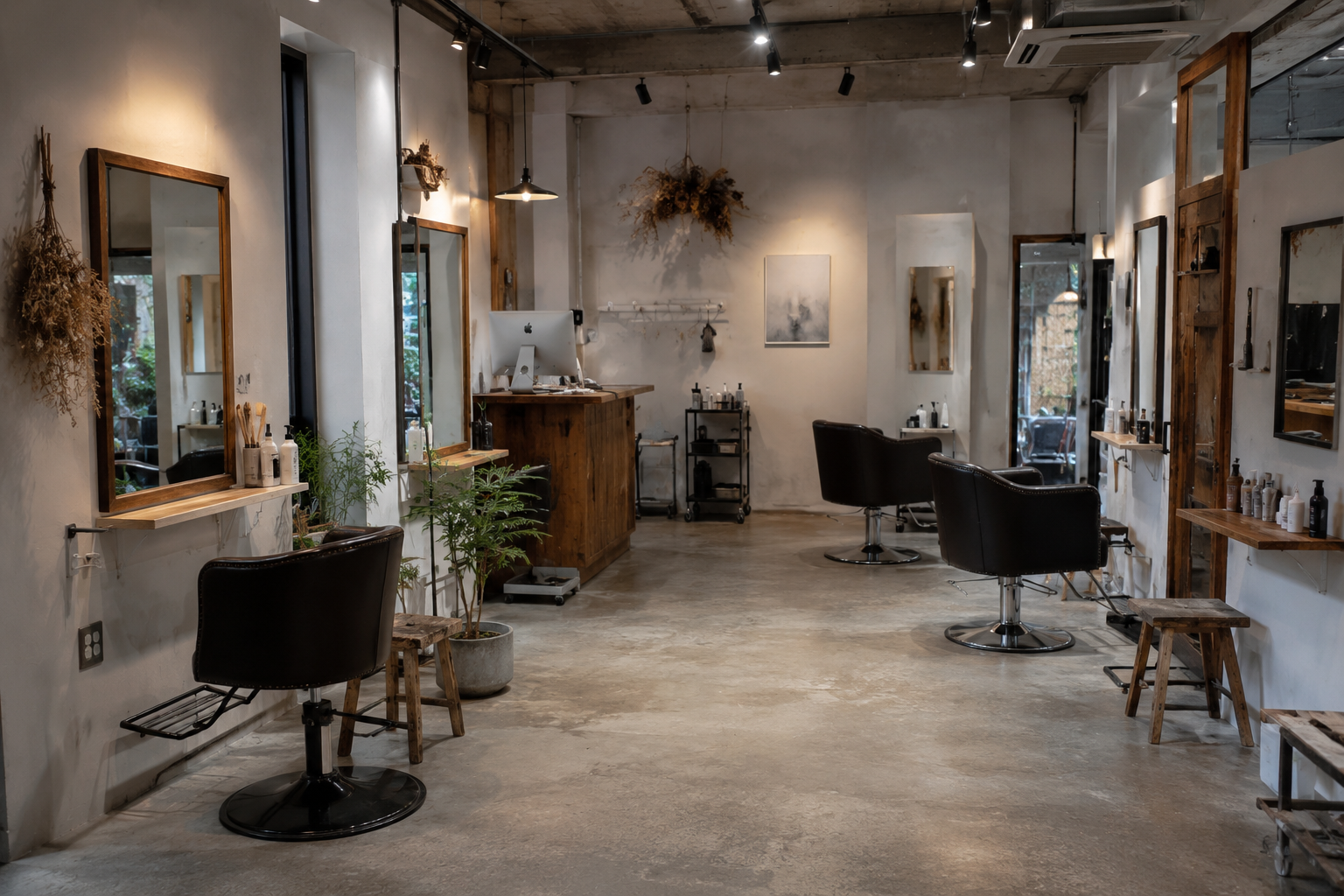 WILD CUTS interior